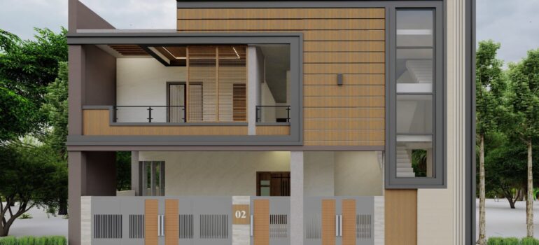 Be Best Construction team working on residential home construction in Pondicherry