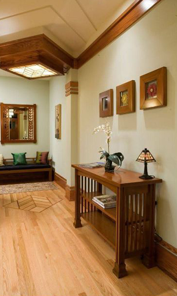 Close-up of bricklaying in home construction